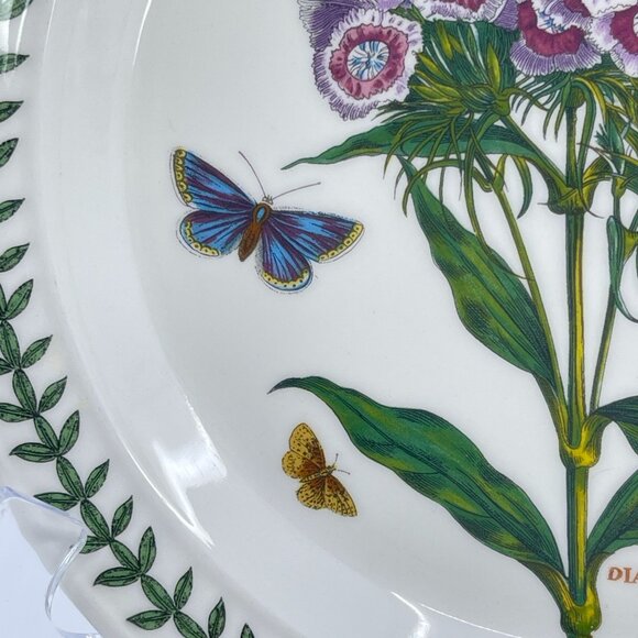 portmeirion botanic garden collection salad plate "sweet william" pattern - Picture 2 of 8